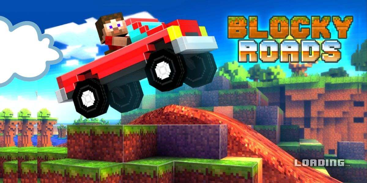 Blocky Roads: Hill Climb Racing Alternative